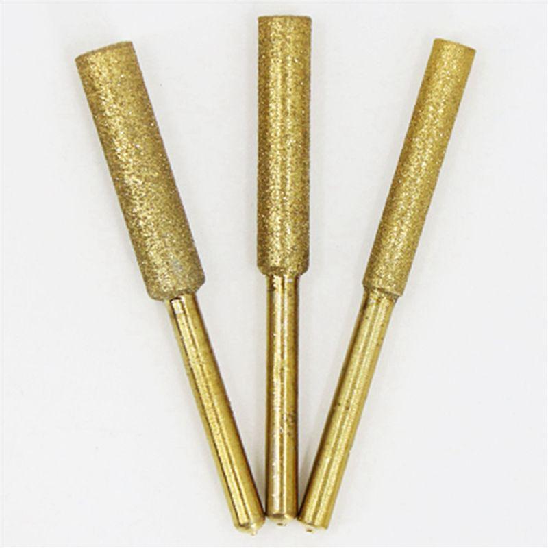 ABJI-12PCS Chainsaw Sharpener Is Suitable For Grinding Jade, Glass And Cemented Carbide With Chain Saw, 4.0Mm