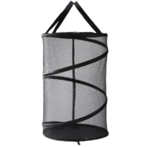 Outdoor Garbage Net, Storage Box, Foldable, Crow Repellent, Cat Repellent, Waterproof, Washable, Door-to-Door Collection Net, Outdoor Trash Can (Black