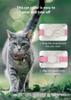 AirTag Cat Collar, Reflective Kitten Collar Detached Cat Collar, GPS Cat Collar with AirTag Bracket and Bell, Lightweight Tracking Cat Collar
