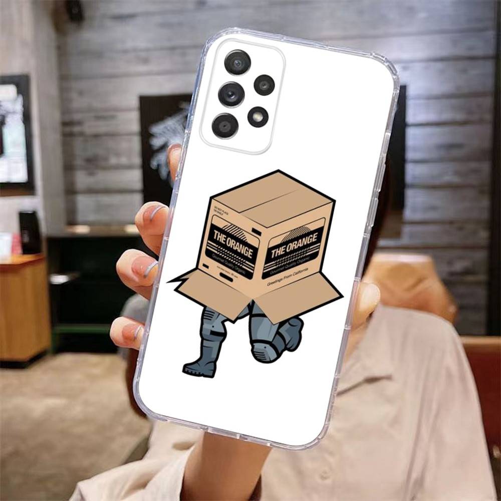 

Game Metal Gear Solid Phone Case For Samsung Galaxy A,71,70,52,51,40,31,50,50S,30S,21S,12,10,Note20ultra Transparent Cover samsunga70
