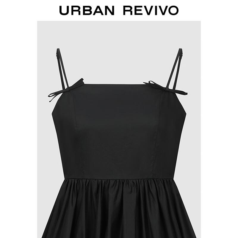 UR Women's Casual Bow-Tie Tulip Hem Strap Dress