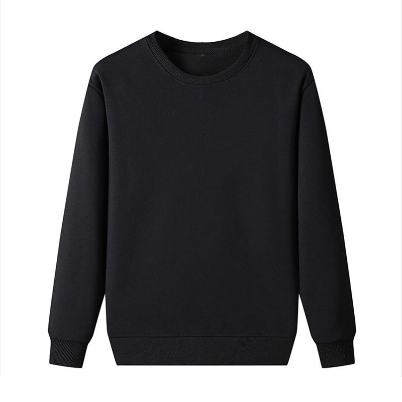 Унисекс бархатный топ с длинным рукавом и круглым вырезом — фото 16