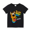 Scoobys Doos Kid Summer T-shirt Anime Tee Creative Cartoon Clothes Boy Girl Summer Short Sleeve Clothes Tops Birthday Gift