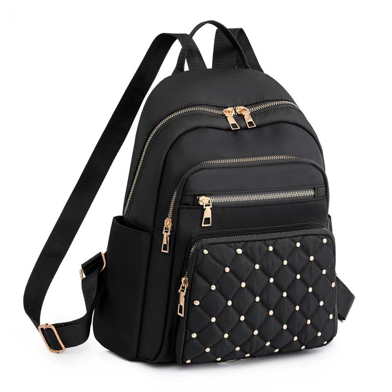 Mode Bagpack Frauen Hohe Qualität Nylon Rucksäcke Weibliche Große Reise Rucksack Große Schule Taschen für Teenager Mädchen Schulter Tasche