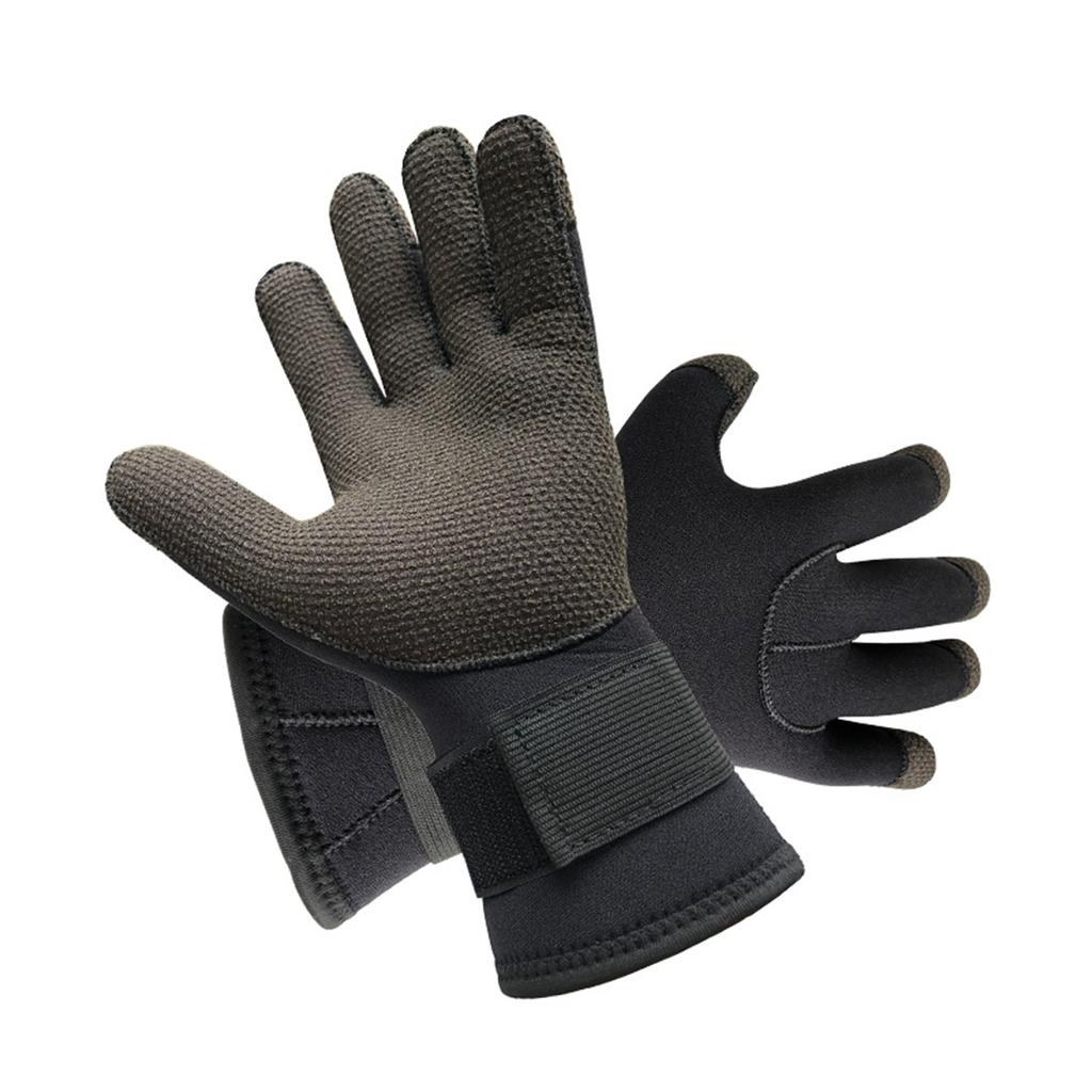 3/5mm Neoprene Kevlar Diving Gloves Wear-resistant Anti Cutting And Piercing For Snorkeling Swimming Fishing Hunting Skiing