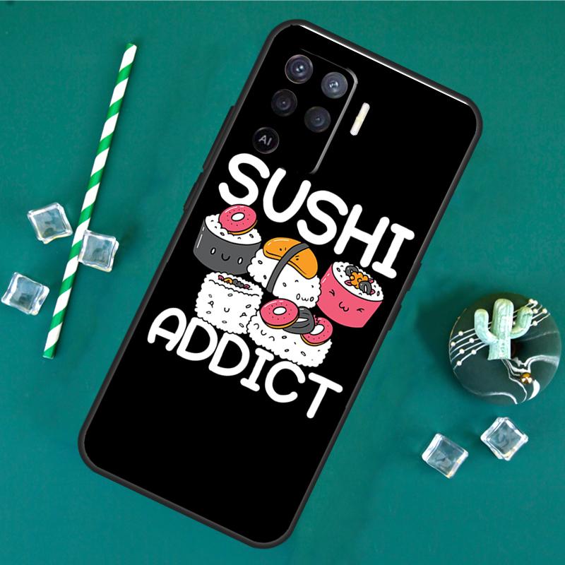 Sushi Hülle Für Oppo A80 A40 A60 A16 A76 A96 A91 A15 A17 A74 A94 A54 A57S A18 A38 A58 A78 A98 Cover