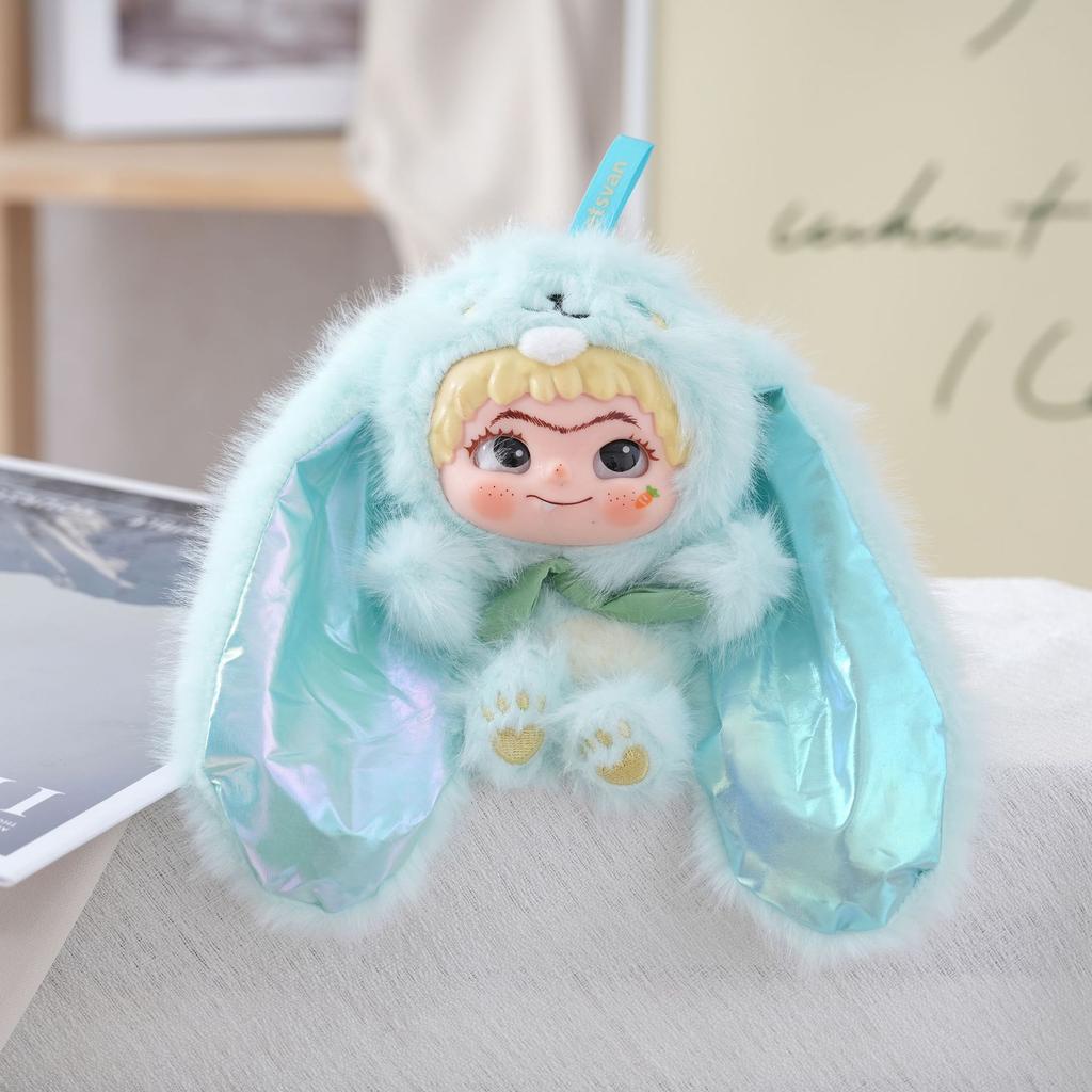 Cute Wakuku Vinyl Keychain Cute Doll Bag Pendant Doll Plush Toy