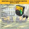 RAMATA 925-06119C 725-13425 Ignition Starter Switch With Key Fit For Cub Cadet Parts XT1-LT42 XT1-LT46 XT2-LX42 JD Troy Bilt TB30R TB42 TB46 MTD