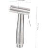 AngoilySink Side Sprayer, Stainless Steel Sink Spray Braces Kit, Sink Hose Faucet Hose Sprayer Replacement Handheld Sprayer Kit Kitchen Faucet