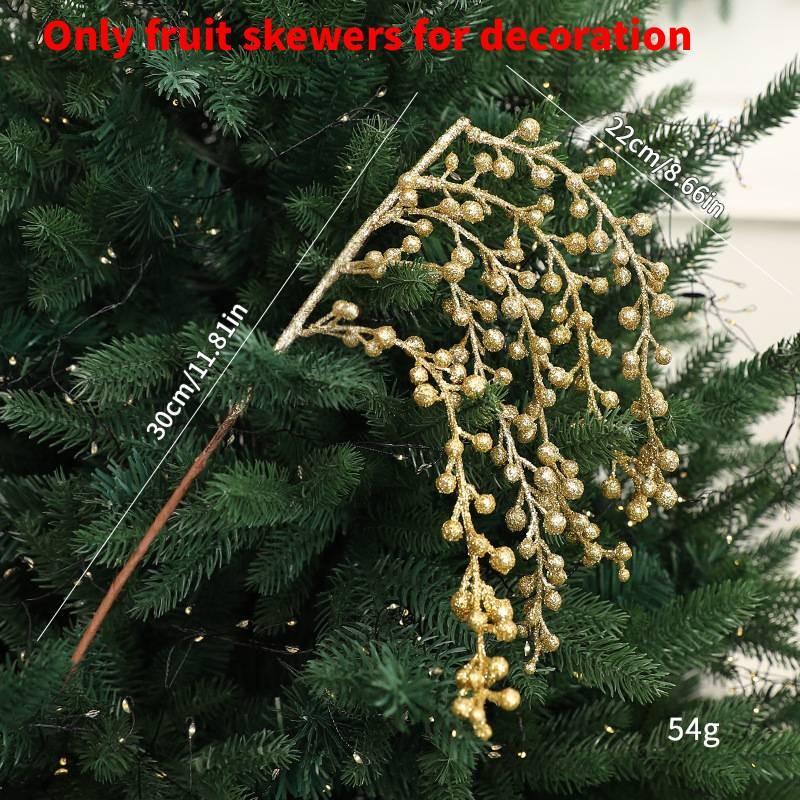 

Festive Scene Christmas Decor Fruit Skewers For Party And Home Arrange