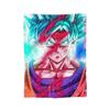 DBZ Knitted Blanket Flannel Super Saiyan Super Warm Throw Blanket for Car Sofa Couch Bedroom Quilt