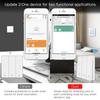 MOES Tuya ZigBee Scene Switch Wireless Push Button Controller Battery Powered Transmitter Smart Life App Automation 1/2/3 Gang