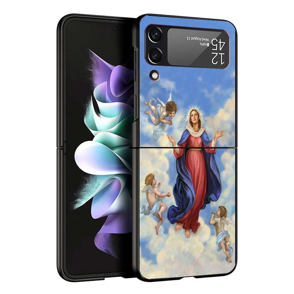 

Virgin De Guadalupe Virgen Mary Phone Case For Samsung Galaxy Z Flip7 Flip6 5G Flip5 Flip4 Flip3 ZFlip 7 6 3 4 5 Shockproof Back Samsung Z Flip