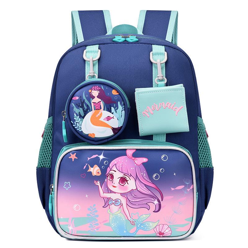 Children'S Schoolbag First-Class Kindergarten Big Class Boys And Girls Cute Cartoon Wang Wang Team Backpack