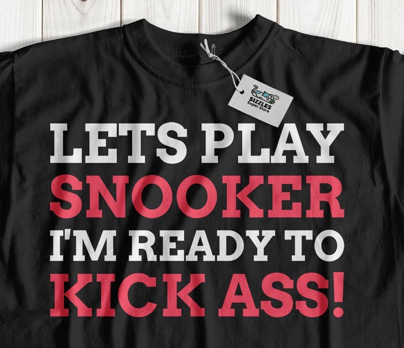 Let s Play Snooker T-Shirt Pool And Billiards Snooker Ball Gifts 2XL