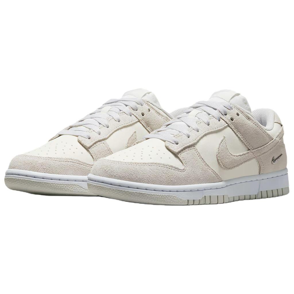 Nike Dunk Low SE Sail White Metallic Silver Men Sneakers Grey White-Metallic-Silver-Vast-Grey IO4244105