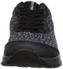 SPALDING Women's 5E JIN 3850 Wide-Waist Lightweight Walking Sneakers, Size 24.0 Cm, Black