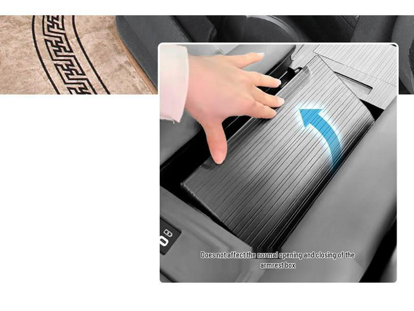 Toyota Sienna Armstöd Bakre Förvarings- & Mugghållarfack