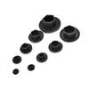 20Pcs Schwarz Hex Buchse Allen Bolt Schraube Mutter Hexagon Kopf Abdeckung Kappe Protector