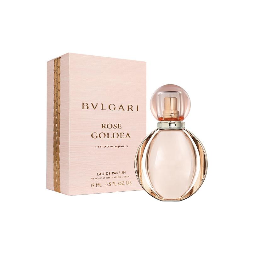 BVLGARI Golden Radiance Roségoud Godin Damesparfum Houtachtig Bloemig Eau De Parfum EDP Bergamot Roos 15ml|Box Not Included Shopping Bag