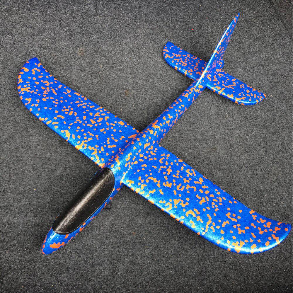 Ручной бросок самолета Baby Kids Blue EPP Пена Ручная работа Метание Летающий самолет Самолет синий