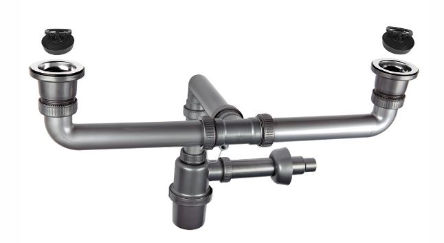 2-bowl sink siphon - HJ/S2062