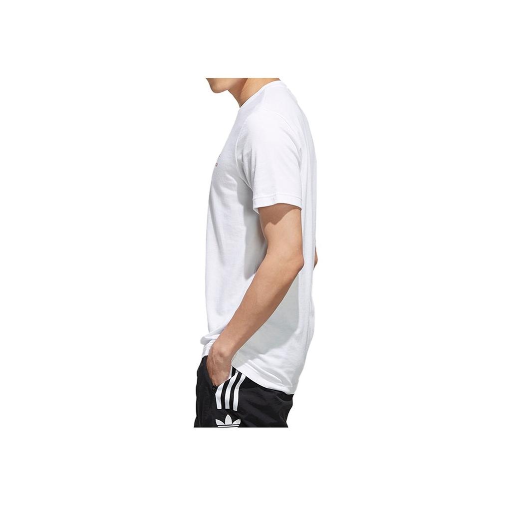 adidas Originals Key City Shanghai Casual Sport Round Neck Short Sleeve T-Shirt Men Tops White FN0947