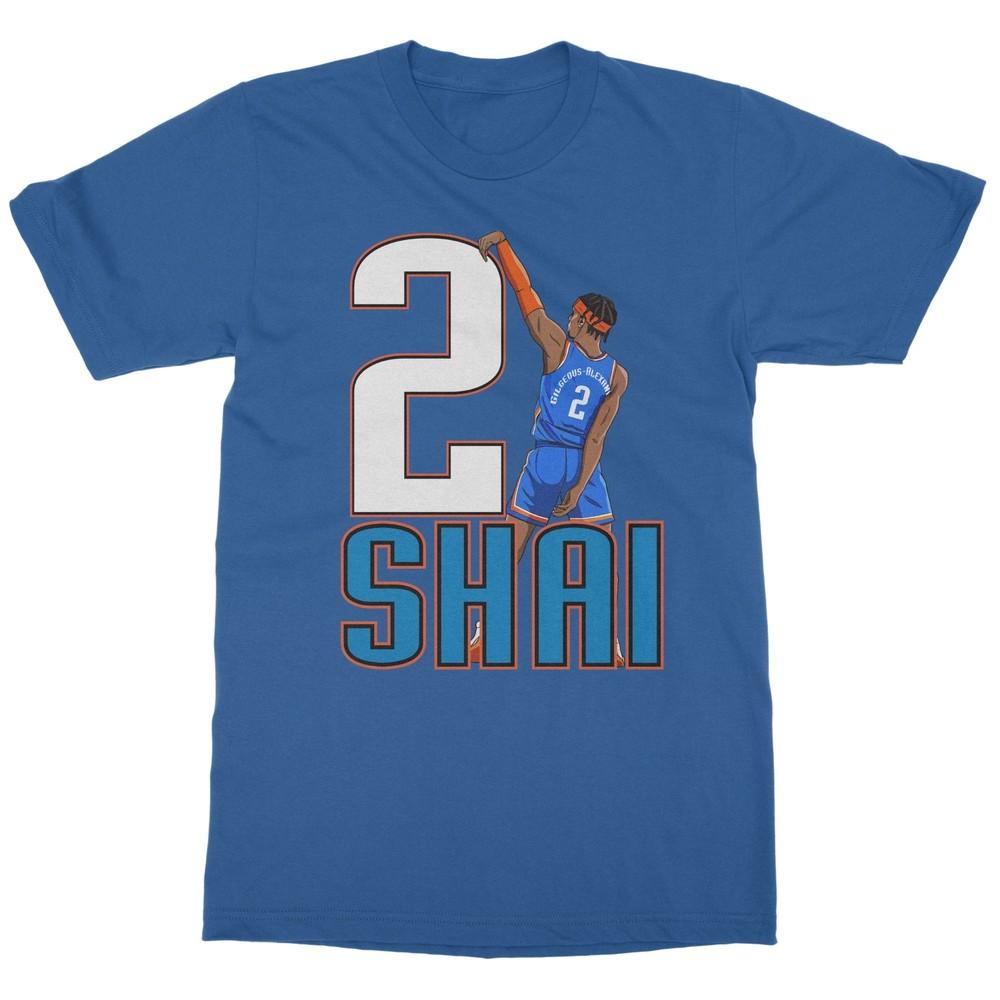 Shai-Inspired Basketball Design - Oklahoma Fans Unisex T-Shirt Unisex T-Shirt S