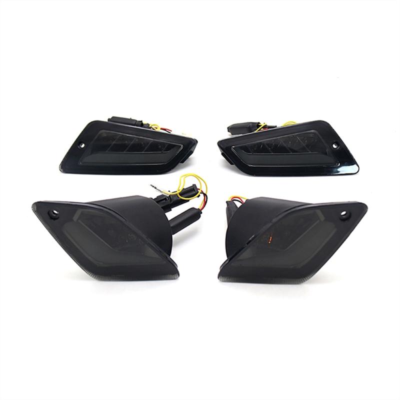 

Motorcycle LED Front Turn Signal Light Tail Light Replacement Parts For Vespa GTS300 GTS250 GTS150 GTV250 GTV300 чорний
