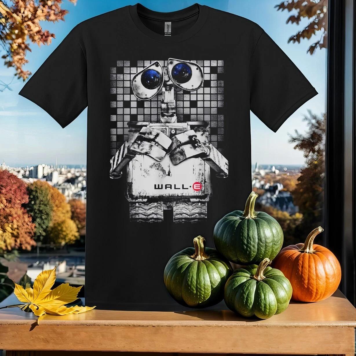 Galaxy Eyes Wall E Disney Shirt, T-shirt T shirt Men Women Unisex Tshirt SY442 L
