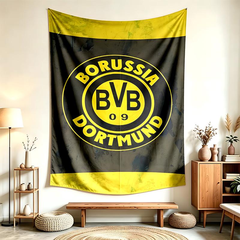 Borussia Dortmund (23) Tapestry Suitable For Decorating Homes Dorms And Bedrooms Soft To The Touch And A Perfect Gift For Friends And Family