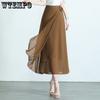 One Piece Skirt New Chiffon Skirt Women's Summer Thin High Waist Skirt