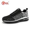 YRZL Sport Running Shoes Men's Flat Mesh Breathable Walking Man Casual Sneakers Comfortable Outdoor Trainer Race Sneaker for Men