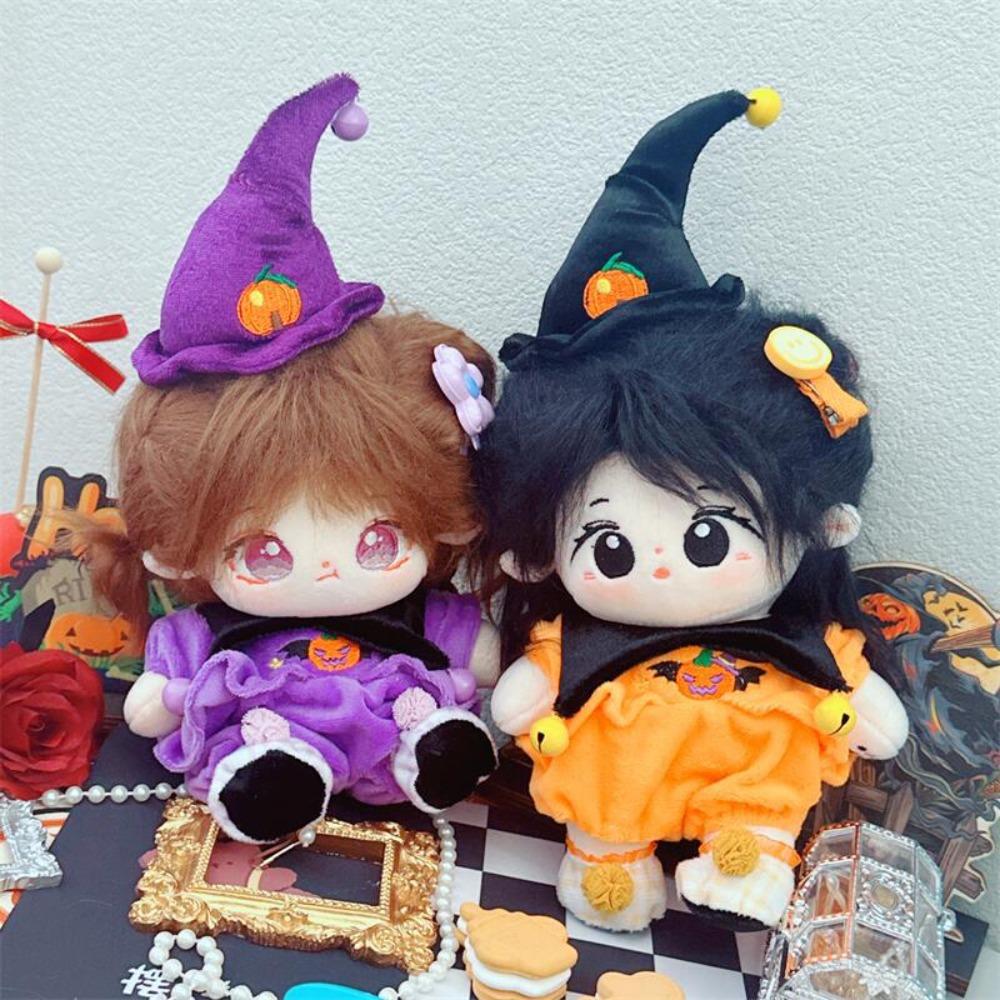 Stuffed Doll Halloween Doll Suit Soft Doll Pumpkin Custom Suit Clothes  Anime Star Dolls