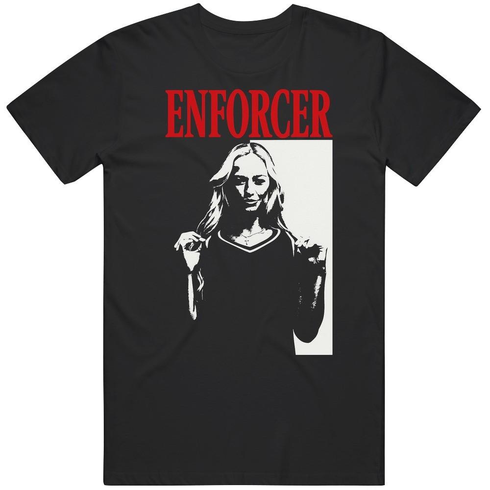 

Sophie Cunningham Enforcer Scarface Parody Movie Poster Fan Gift Idea T Shirt XL