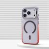 Gradient Color Transparent Magnetic Case For For Iphone 17 16 Pro Max 1 14 Plus 13 For  Lens Holder Shockproof Clear Cover