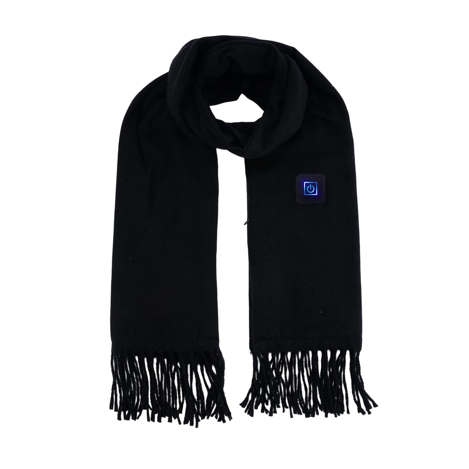 

Heated Scarf Smart Temperature Control With Multiple Settings For Warmth In All Scenes One Size чорний