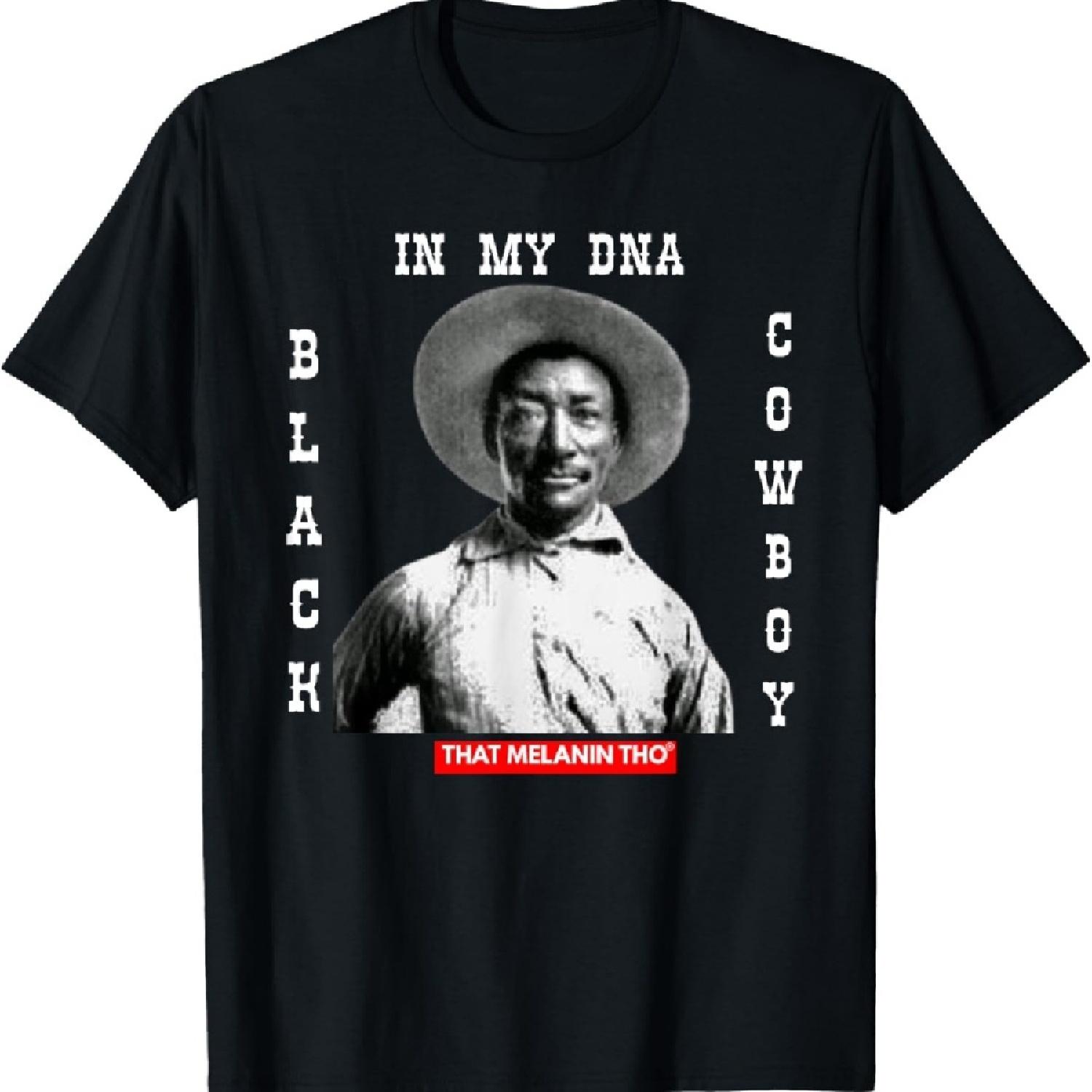 

Cowboy African American History T-Shirt. S