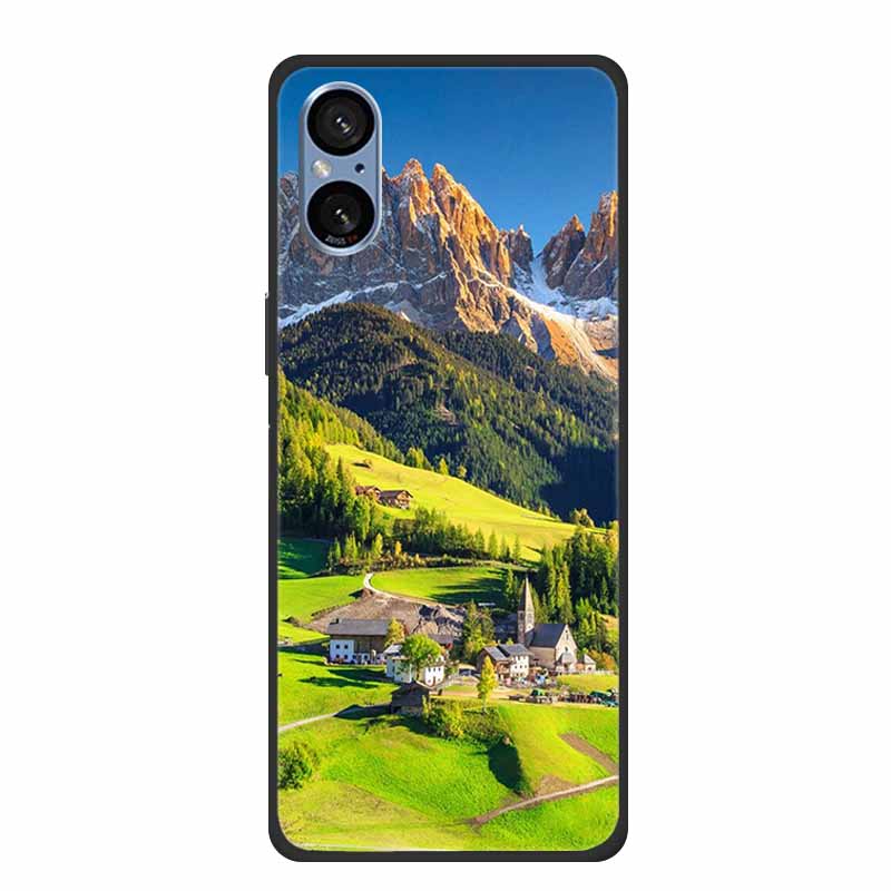 

Для Sony Xperia 5 V 5G Чехол Роскошный Мягкий Силикон ТПУ Задняя Крышка Для Sony Xperia5 V Xperia5V Чехлы Для Телефона XQ-DE54 Защитный Coque Sony Xperia 5 V