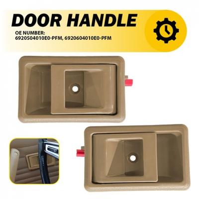 Pair Beige Interior Door Handle Fit Toyota Pickup 4Runner Tacoma Coralla Prizm V