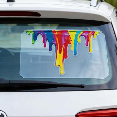 Auto Sticker 7x4inch Easy Installation Hood Car for Motorhome Vehicle
