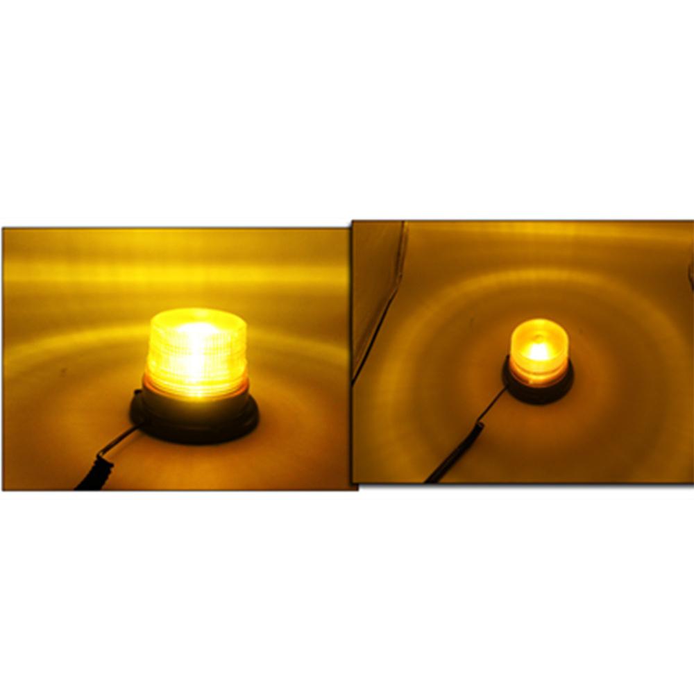 Magnetic LED Car Roof Emergency Strobe Light Amber Flashing Lamp Universal 12V