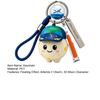 Yousheng Keychain Space Rocket Floating Artemis Pendant with 3D Moon Character Lightweight Keychain Backpack
