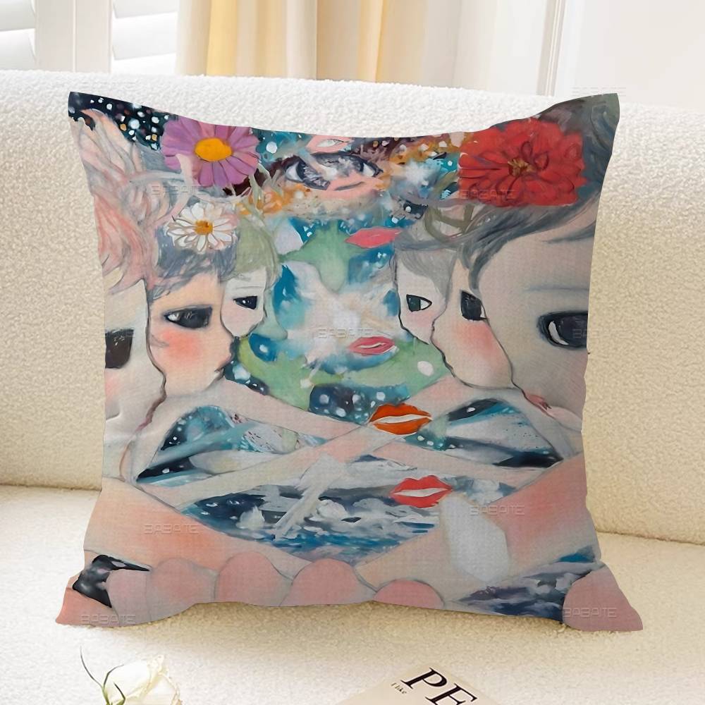 Aya Takano Cartoon pillow cover sofa cushion cover home room decoration children gift