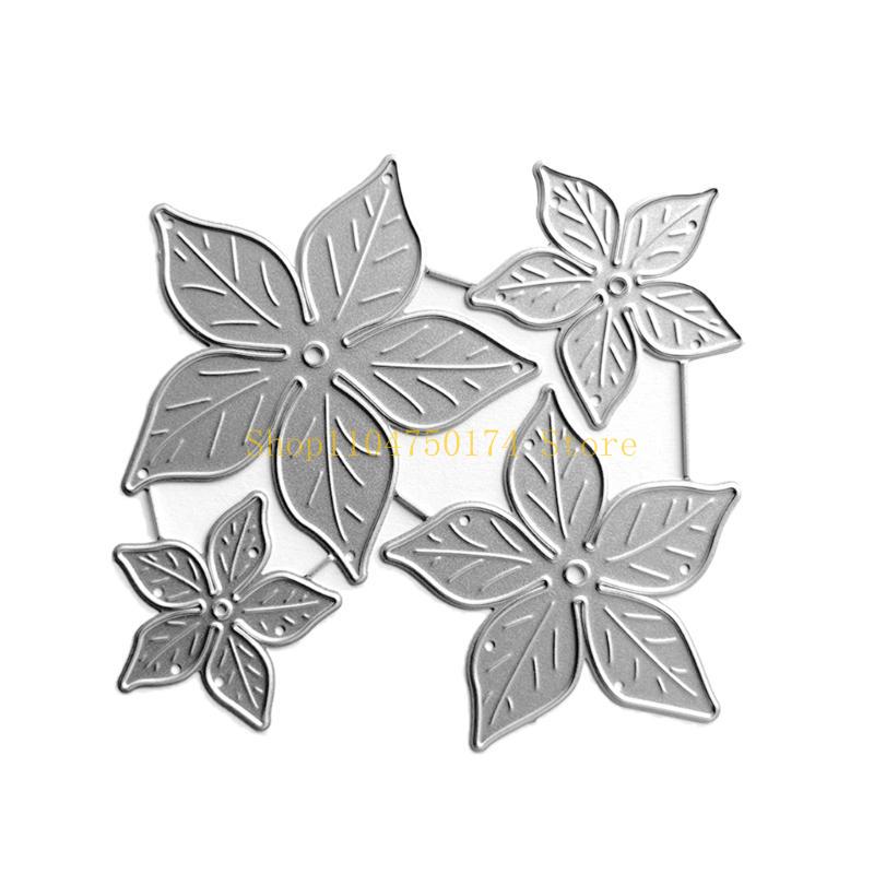 Flower Metal Cutting Dies Scrapbooking Stencil Die Cuts Card Embossing DIY Photo Album Template Mold Decoration Craft top sale