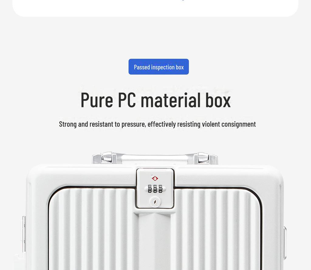 Yongsheng 20" Aluminum Frame Cabin Trolley with Anti-Fall Lock