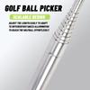 Nerezové zvedáky golfových míčků Teleskopické sběrače golfových míčků Přenosné zvedáky golfových míčků Nástroj pro sběr pro golfisty