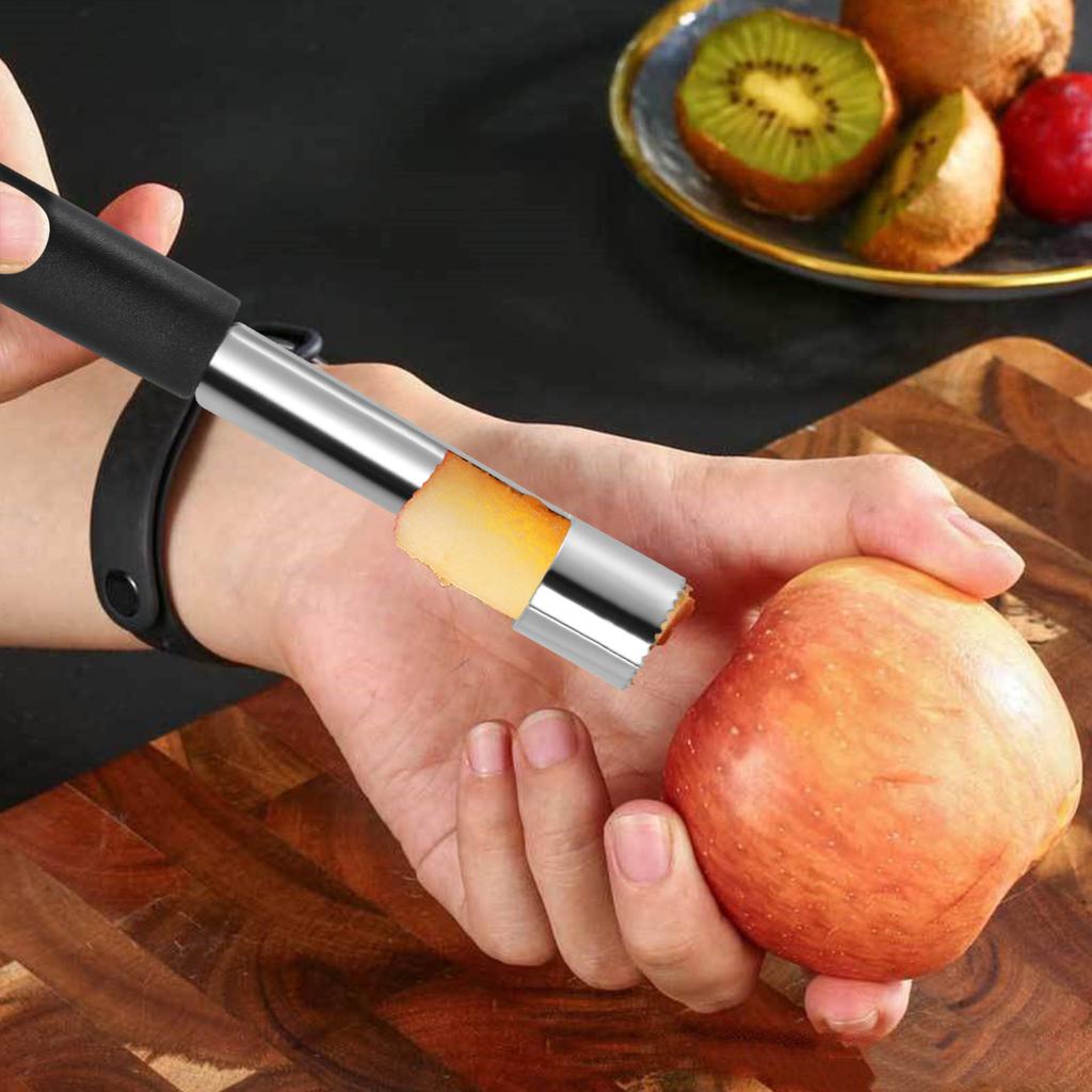 Stainless Steel Core Remover Fruit Vegetable Seeder Red Dates Pear Pip Corer Easy Twist Household Supplies Tools