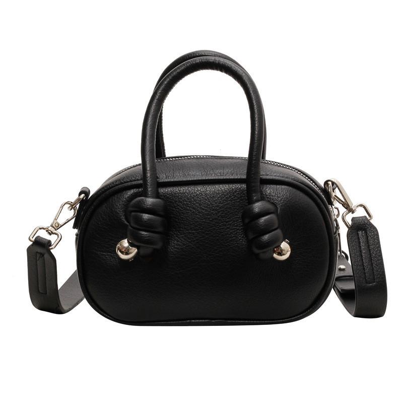 High-end Shell-shaped 2024 New Small Pu Leather Handbag With Urban Minimalist Style