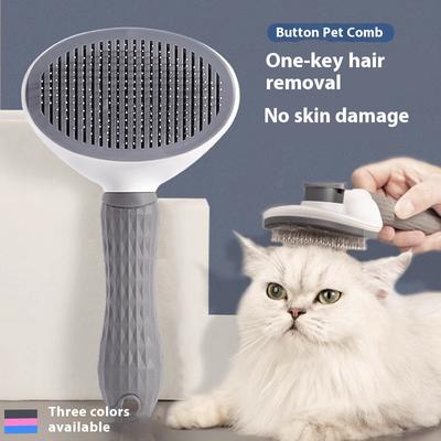 Dog Hair Removal Comb Cat Comb Dog Hair Cleaner Hair Removal Teddy Bigbear Needle Comb Fluffy Bath Pet Supplies
